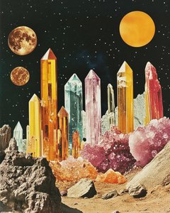 宇宙のクリスタル・シティ 作： Samantha Hearn