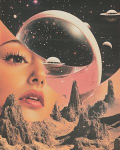 宇宙の砂漠の夢