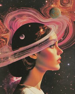宇宙の夢の女 作： Samantha Hearn