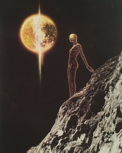 宇宙的な姿の眼差し 作： Samantha Hearn