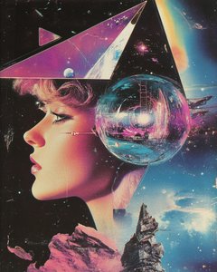 コズミック・ウーマン・ビジョン 作： Samantha Hearn