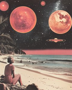 レトロ・スペース・ビーチ 作： Samantha Hearn