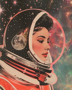 レトロ・スペース・ウーマン