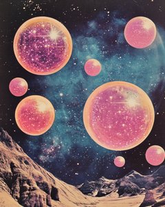 シュールな宇宙の風景 作： Samantha Hearn