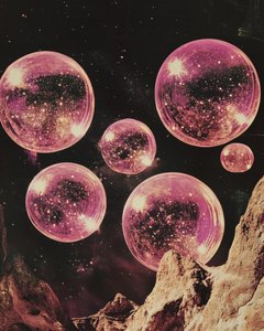 シュールなピンクの惑星 作： Samantha Hearn