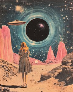 女性の宇宙の旅