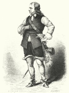 オリバー・クロムウェル（英連邦の守護者）（彫刻作品 作： Samuel (after) Cooper