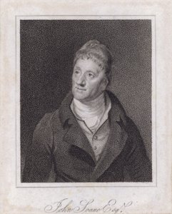 ジョン・ソーン卿（イギリスの建築家・収集家）（彫刻 作： Samuel (after) Drummond