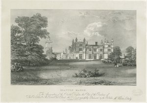 Drayton Bassett-&39;Drayton Manor &39;：リトグラフ、nd [？19セント]（印刷） 作： Samuel A. Rayner