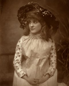 ミニー・パーマー、アメリカの女優、1884年 作： Samuel A Walker