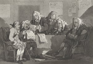 ボセレーション、1785 年 12 月 21 日。 作： Samuel Alken