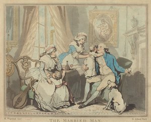 結婚した男 作： Samuel Alken after H. Wigstead