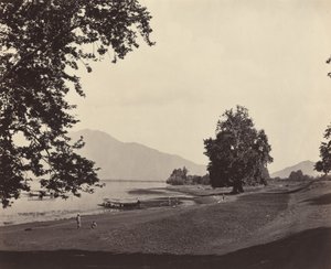 カシミールシーン、c。 1865年。