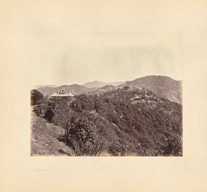 シムラ、ボワローガンジュから 作： Samuel Bourne