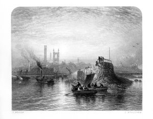 セントアンドリュース、スコットランド、1870 作： Samuel Bradshaw