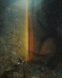 ファラオの軍勢の破壊」1830年頃（油彩・キャンバス