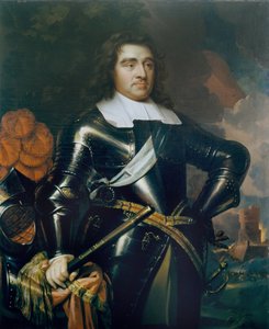 ジョージモンク将軍（1608-70）アルバマール1世公爵、1665年頃 作： Samuel Cooper