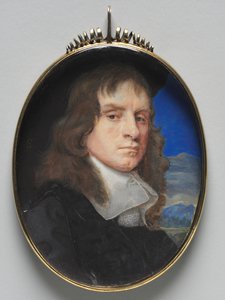 男の肖像c。 1655年。 作： Samuel Cooper