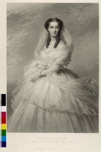デンマーク王女アレクサンドラ 作： Samuel Cousins
