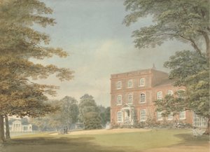 Ayot House、アヨット・セント・ローレンス、ハートフォードシャー 作： Samuel Davis