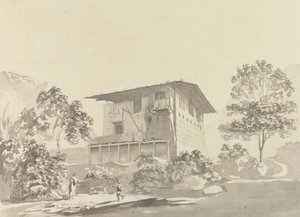 Na vila perto de Tassisudon [Tashicho Dzong] 作： Samuel Davis