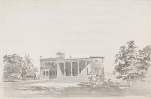 Grande edifício com uma colunata 作： Samuel Davis