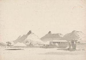 Military Encampment with Forts on Hills Behind   1446766   ja       japanese Successfully Translated  Original: Abraham and Isaac (Abraham grasping Isaacs arm) Translat: Abraham and Isaac (Abraham grasping Isaac
