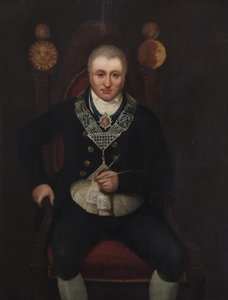 アンソニー・テン・ブローケ、1770年頃 作： Samuel Drummond