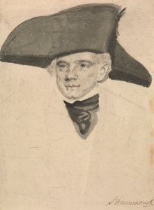 海軍士官の肖像研究 作： Samuel Drummond