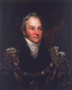 クラウディウス・スティーブン・ハンター卿。 1813年 作： Samuel Drummond
