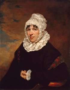 ジョン・アーネスト・ポヤス夫人の肖像、1818-19 作： Samuel Finley Breese Morse