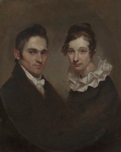ハイラム・ビンガム牧師とシビル・モーズリー・ビンガム（1789年） 作： Samuel Finley Breese Morse