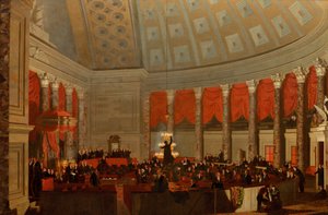 下院、1822 年、おそらく 1823 年に作り直された。 作： Samuel Finley Breese Morse