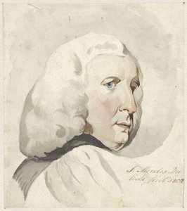 男性の頭、右側 作： Samuel Henri Mendes da Costa