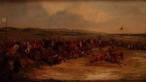グランドナショナル 作： Samuel Henry Alken