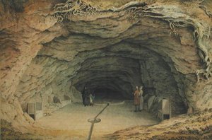 サリー州ファーナム近郊のマザーラダムの穴 作： Samuel Hieronymous Grimm
