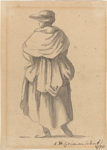 農民の女 作： Samuel Hieronymus Grimm