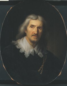 男の肖像 作： Samuel Hoffmann