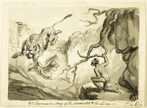 スパーマン博士のホッテントットとライオンの物語 作： Samuel Howett