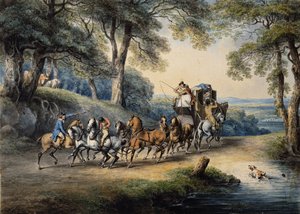 ホールドアップ、1794 作： Samuel Howitt