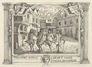 ジョー・ミラーの特典チケット、1794-99。 作： Samuel Ireland