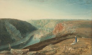 天文台の丘からのエイボン川、1825年頃 作： Samuel Jackson