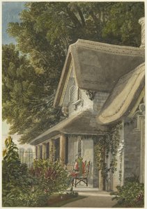 The Lodge, Broomwell House, Brislington, c.1824 （鉛筆・水彩・紙 作： Samuel Jackson