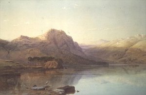 ウルズウォーター（Ullswater）。湖水地方 作： Samuel Jackson