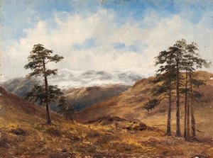 バルモラルの近く、1893 年。 作： Samuel John Barnes