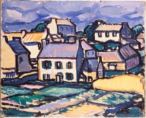 ブルターニュ島 作： Samuel John Peploe