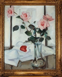 エリザベスローズ女王、1918年頃 作： Samuel John Peploe