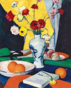 ラナンキュラス、1921年頃 作： Samuel John Peploe