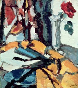 赤いバラ 作： Samuel John Peploe