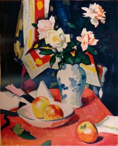 静物、c1891-1935、1936 作： Samuel John Peploe